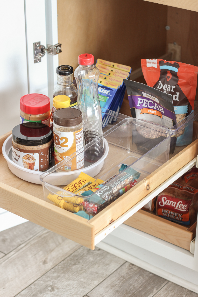 Home blogger Liz Fourez shows how to create an organized pantry customized to maximize space and fit your family's needs.