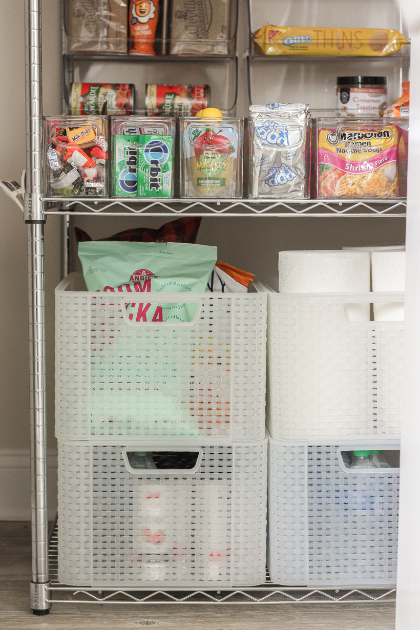 Home blogger Liz Fourez shows how to create an organized pantry customized to maximize space and fit your family's needs.