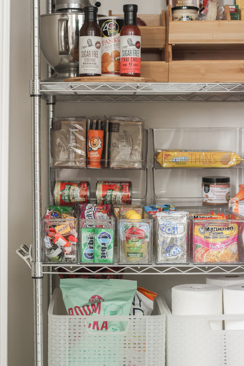 Home blogger Liz Fourez shows how to create an organized pantry customized to maximize space and fit your family's needs.