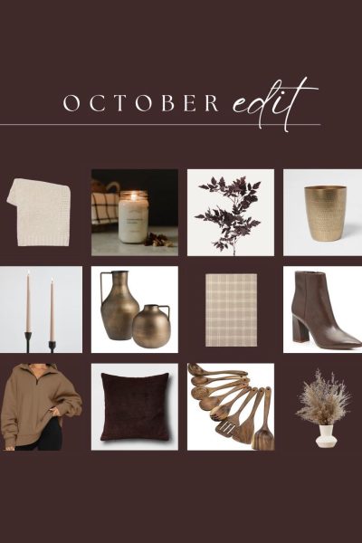 The Best of October: a curated collection of fashion, decor, and more to dress yourself and your home for the season